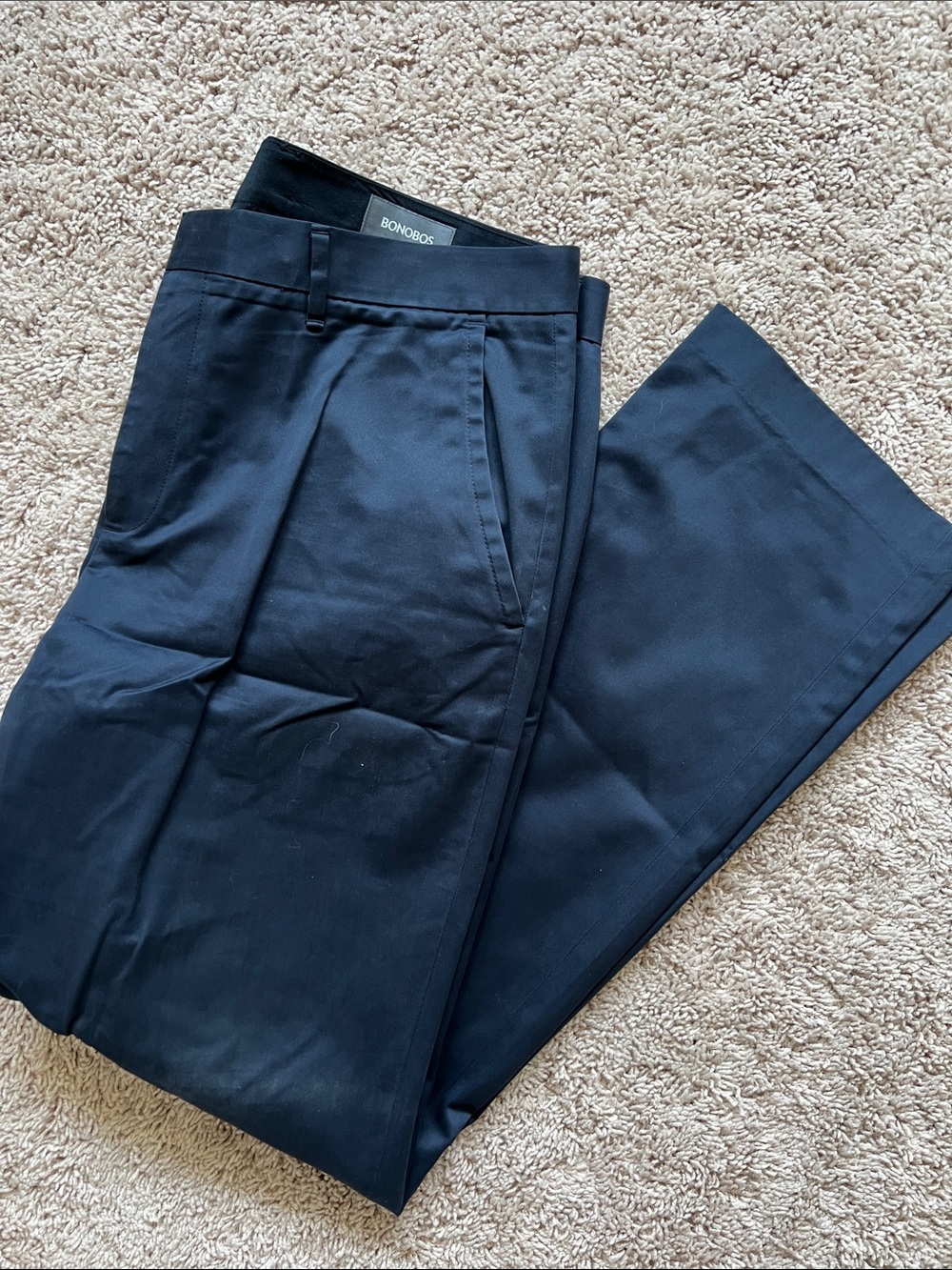 Bonobos Dark Navy Men's Pants, 36/32
